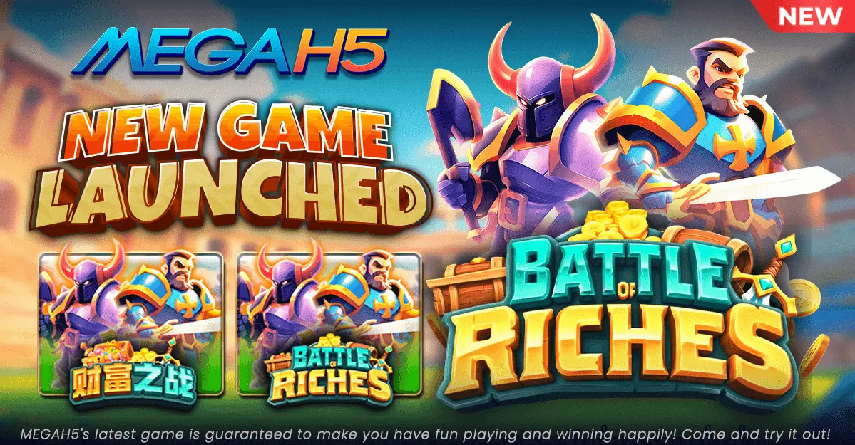 New game Battle of Riches.
